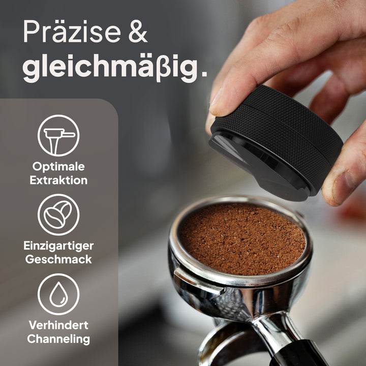 Ergonomischer Espresso Leveler