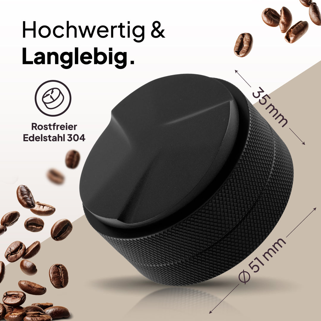 Ergonomischer Espresso Leveler