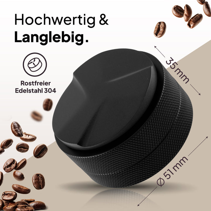 Ergonomischer Espresso Leveler