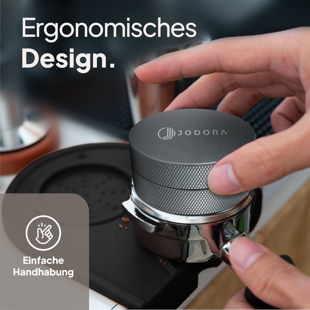Ergonomischer Espresso Leveler