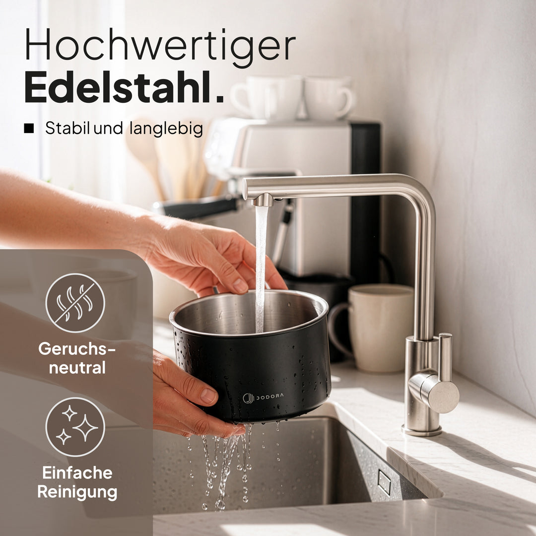 Kaffeedose Luftdicht aus Edelstahl