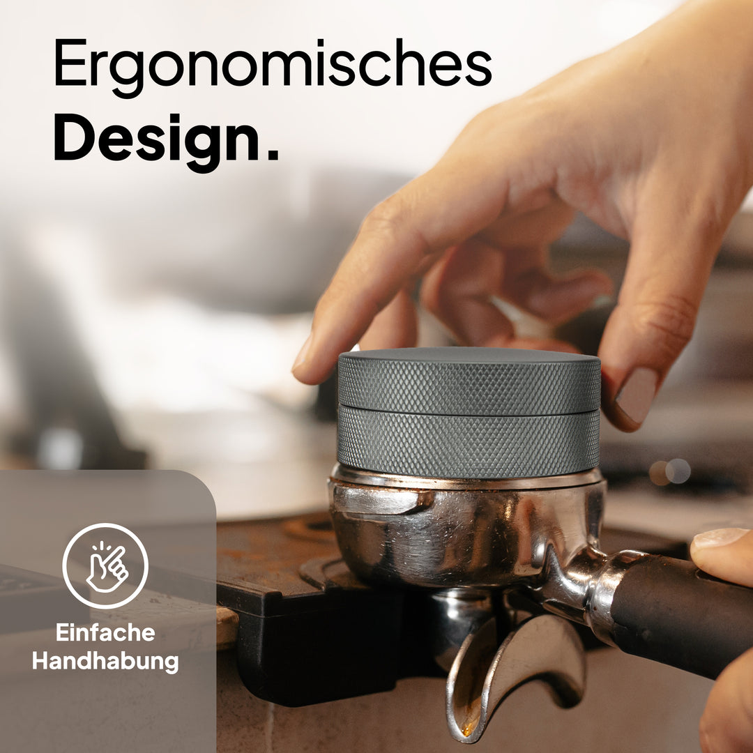 Ergonomischer Espresso Leveler