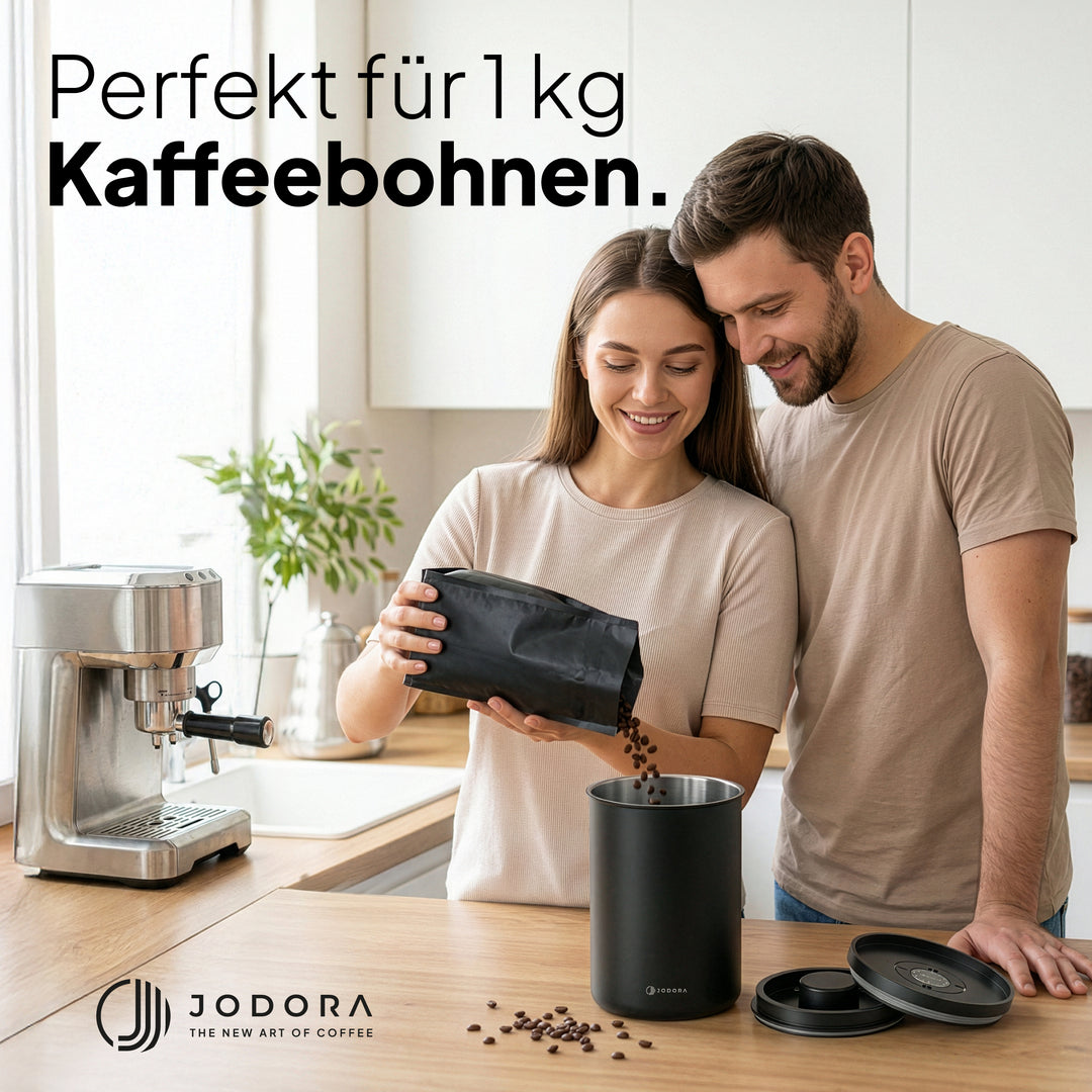 Kaffeedose Luftdicht aus Edelstahl