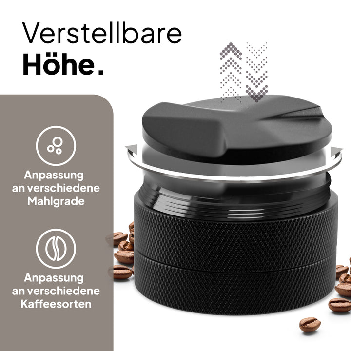 Ergonomischer Espresso Leveler