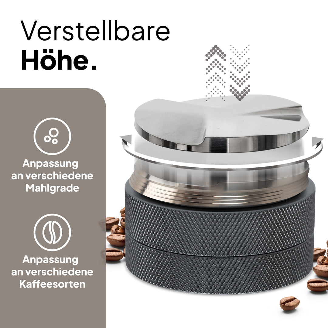 Ergonomischer Espresso Leveler