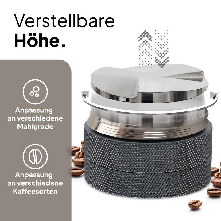 Ergonomischer Espresso Leveler