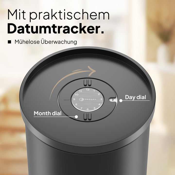 Kaffeedose Luftdicht aus Edelstahl
