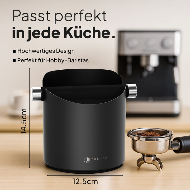 Abklopfbehälter für Siebträger