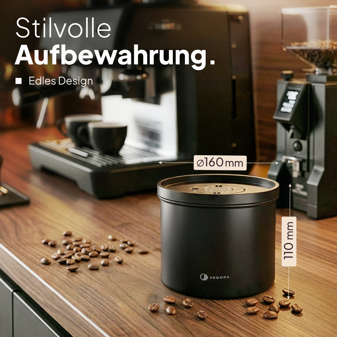 Kaffeedose Luftdicht aus Edelstahl
