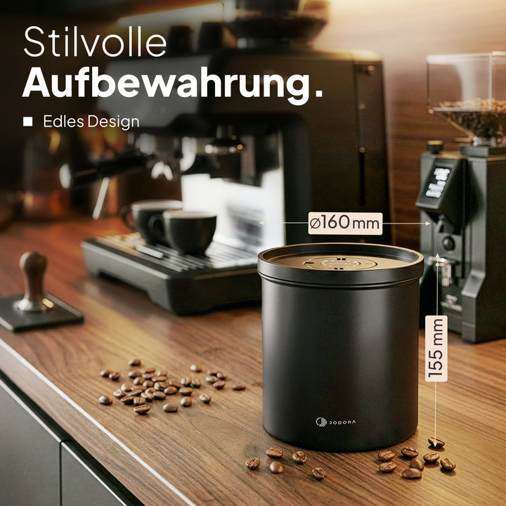Kaffeedose Luftdicht aus Edelstahl