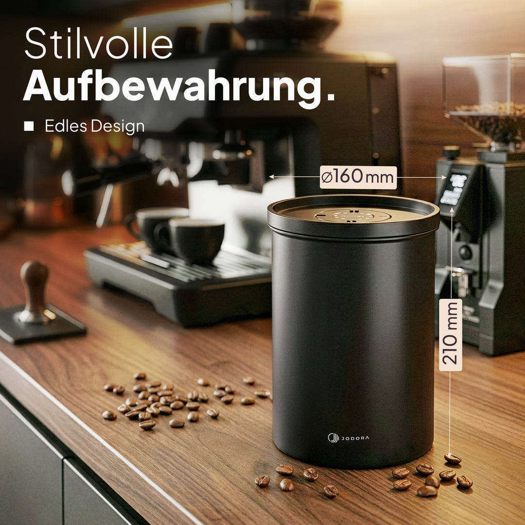 Kaffeedose Luftdicht für 1KG Bohnen – JODORA