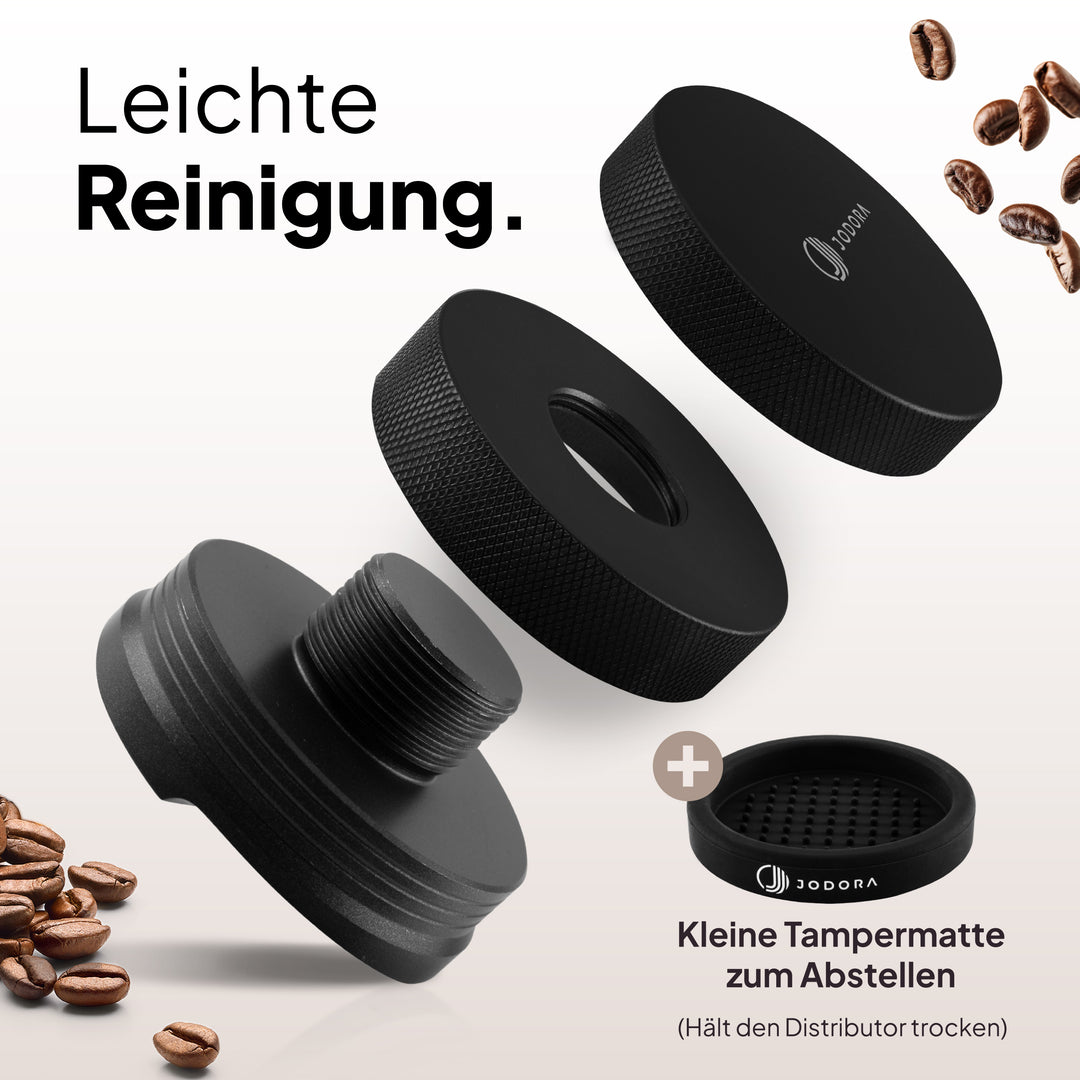 Ergonomischer Espresso Leveler