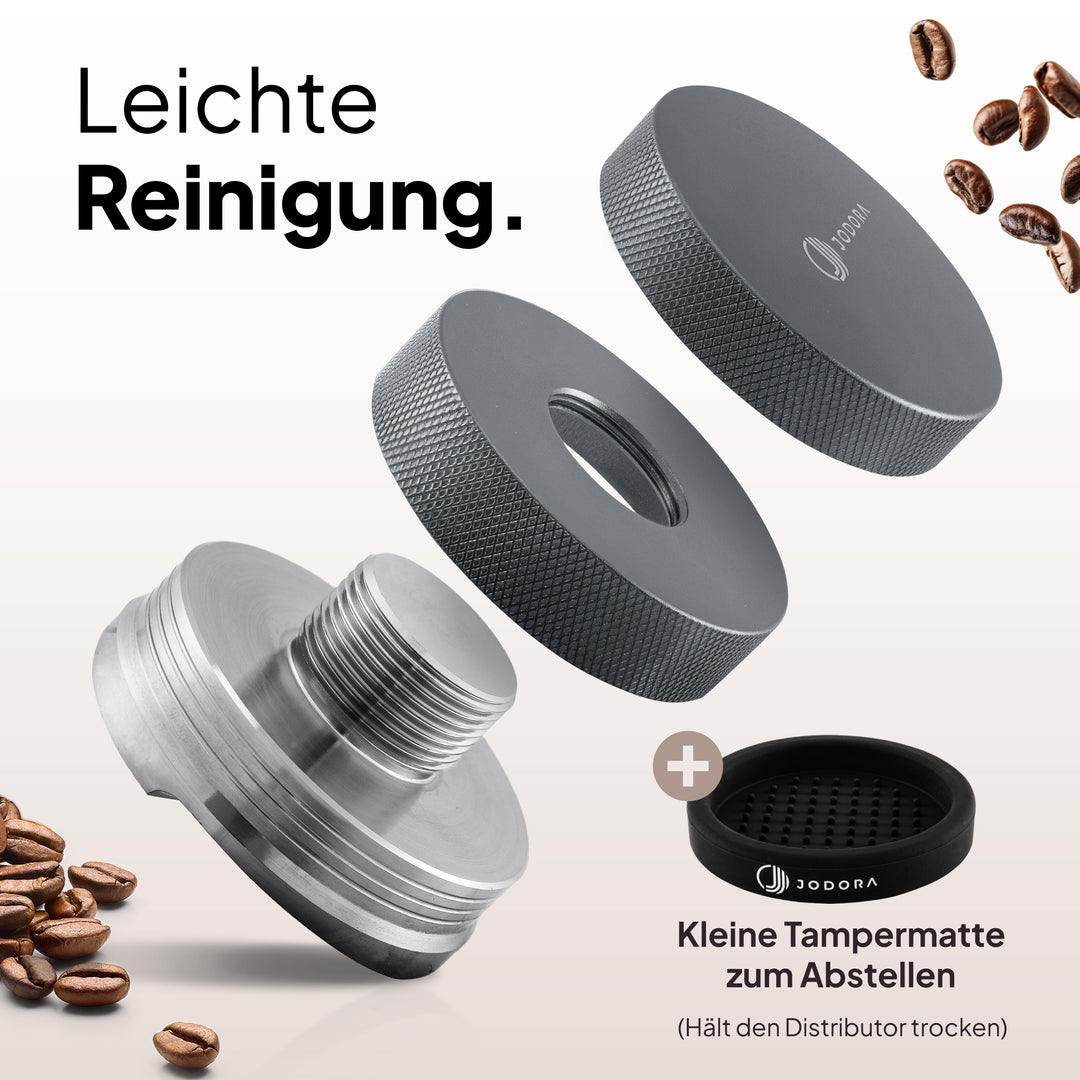 Ergonomischer Espresso Leveler