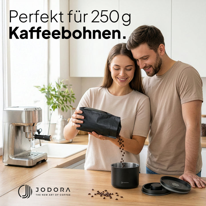 Kaffeedose Luftdicht aus Edelstahl