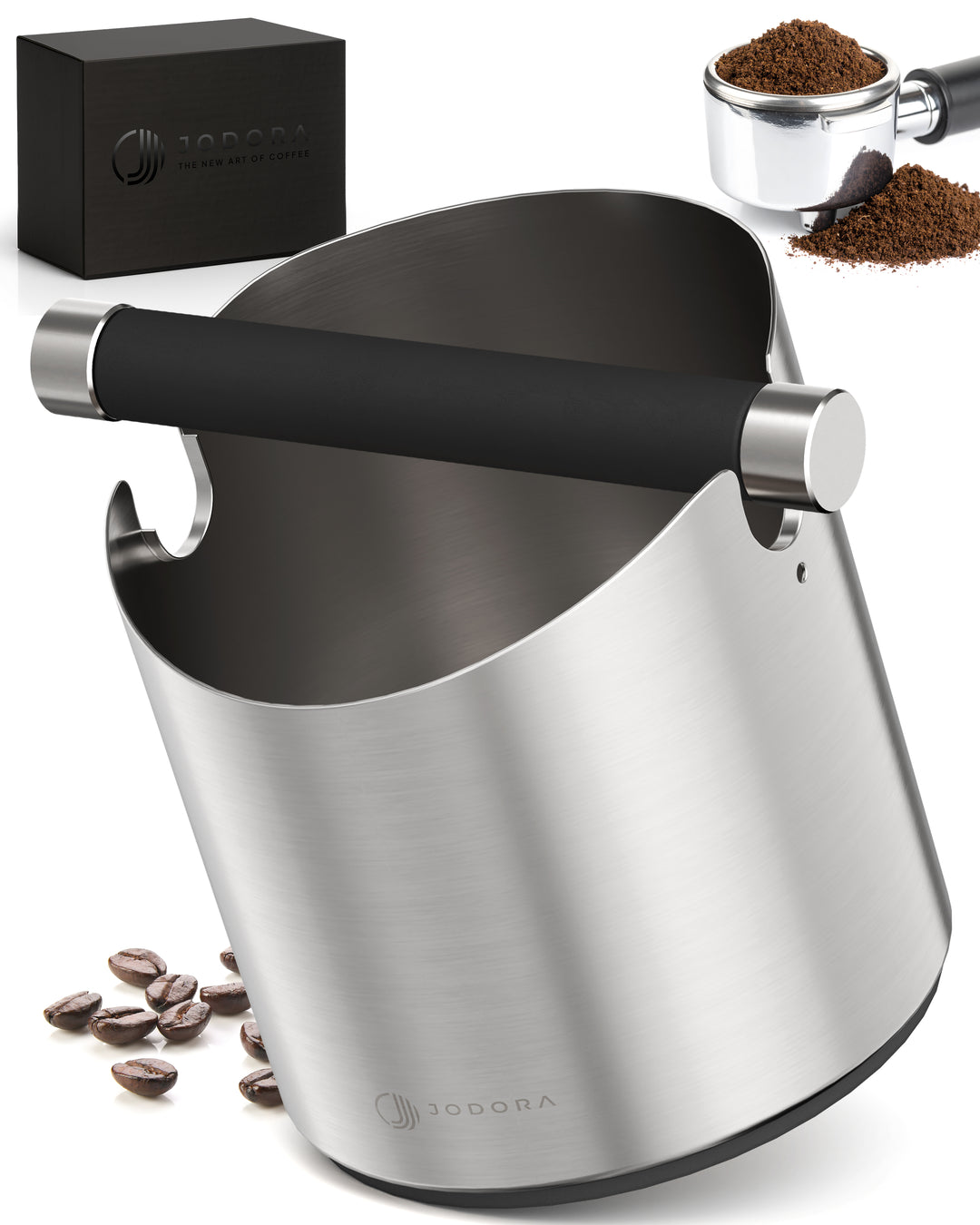 Abklopfbehälter für Siebträger