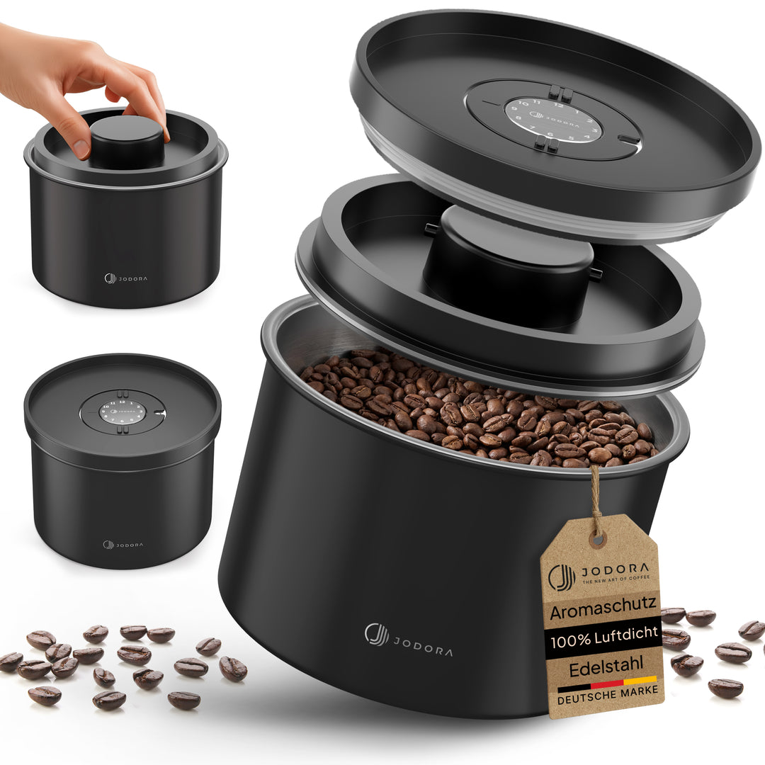 Kaffeedose Luftdicht aus Edelstahl