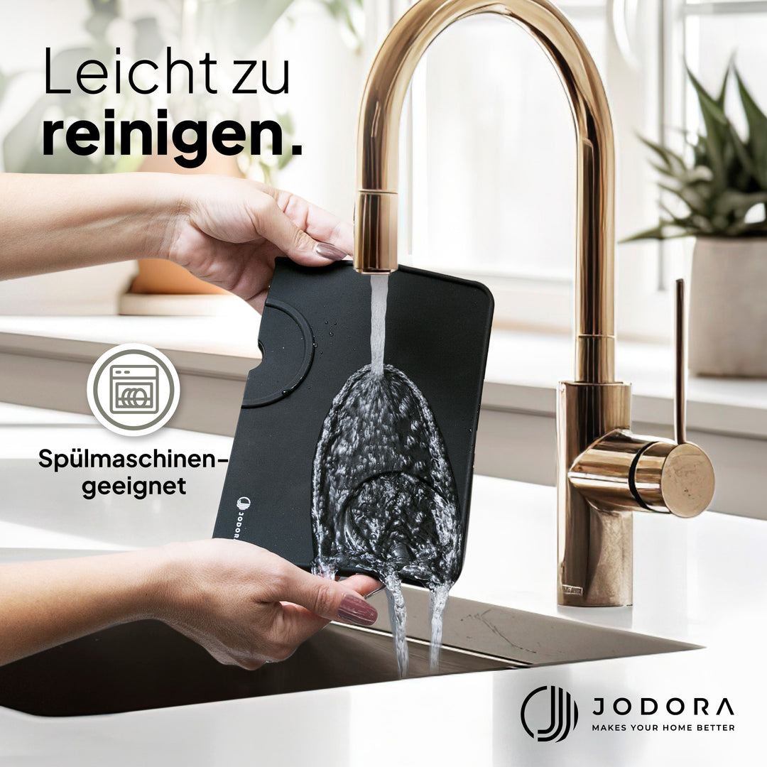 Tampermatte mit Tischkantenschutz