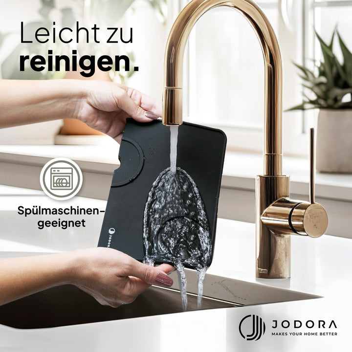 Tampermatte mit Tischkantenschutz