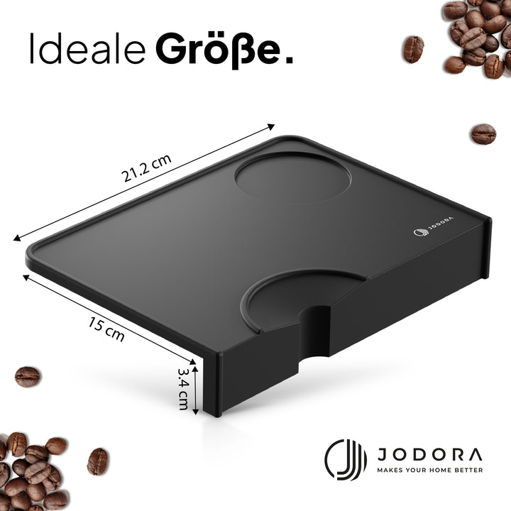 Tampermatte mit Tischkantenschutz