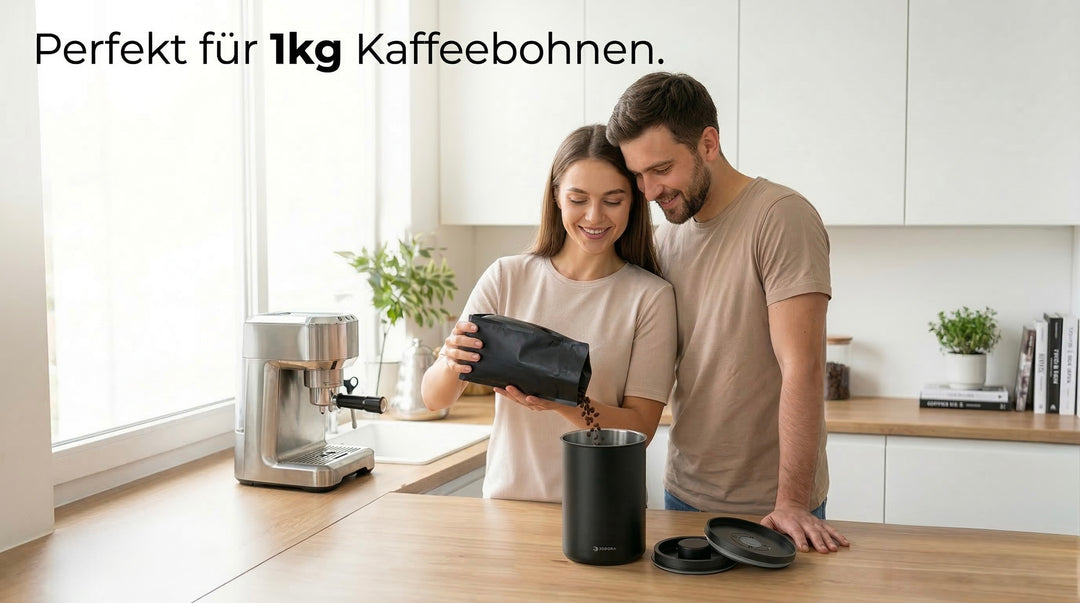 Kaffeedose Luftdicht für Kaffeebohnen – JODORA