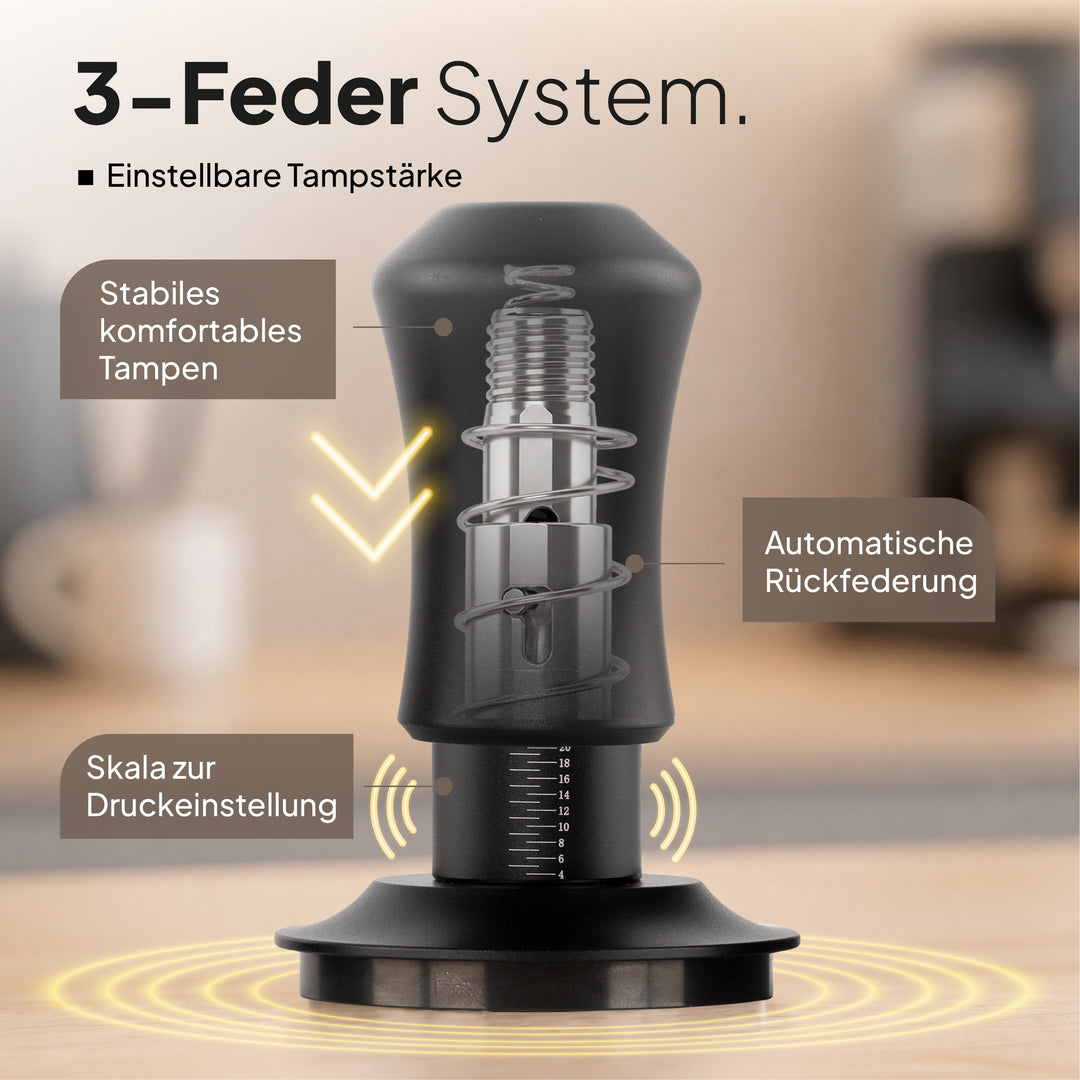 Tamper mit Soundfeedback