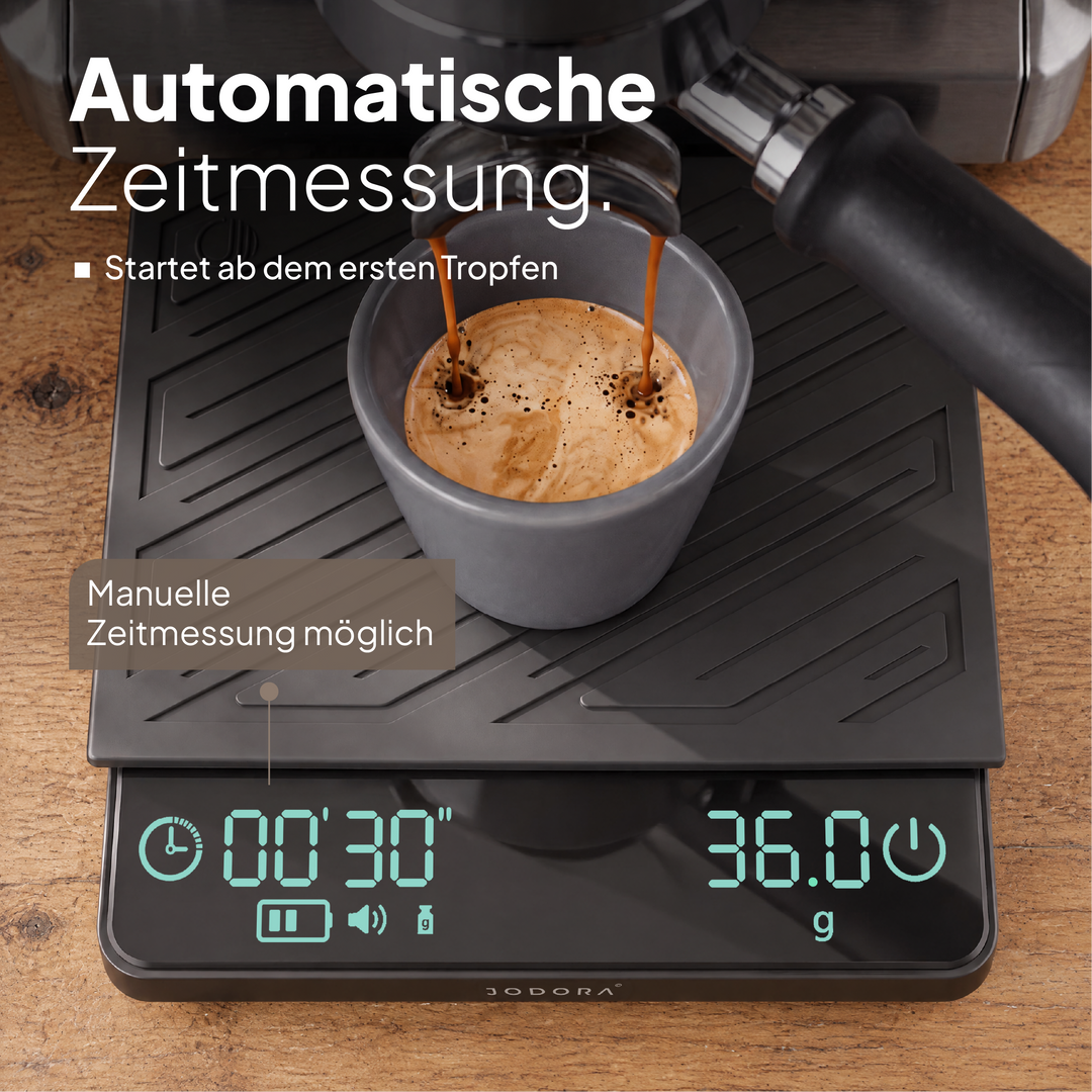 Mini Kaffeewaage mit Auto-Timer