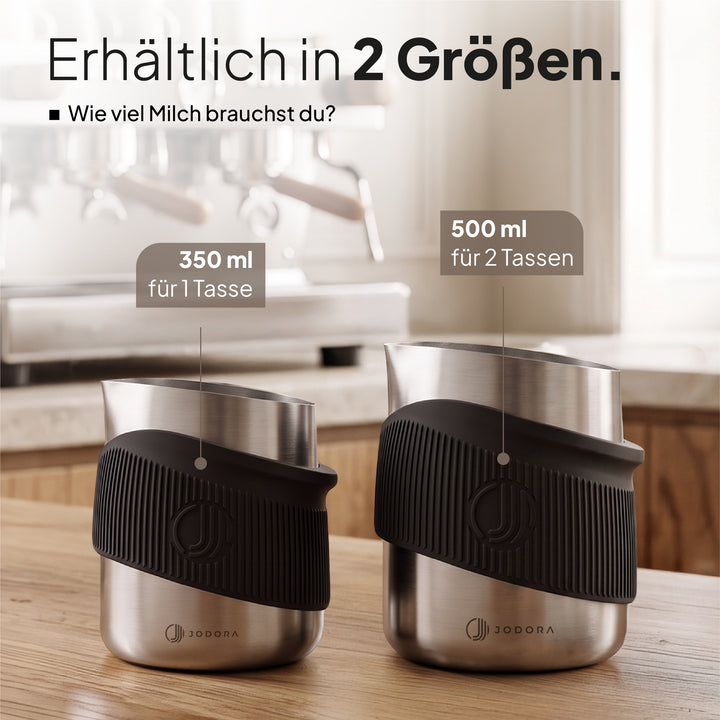 Milchkännchen aus Edelstahl