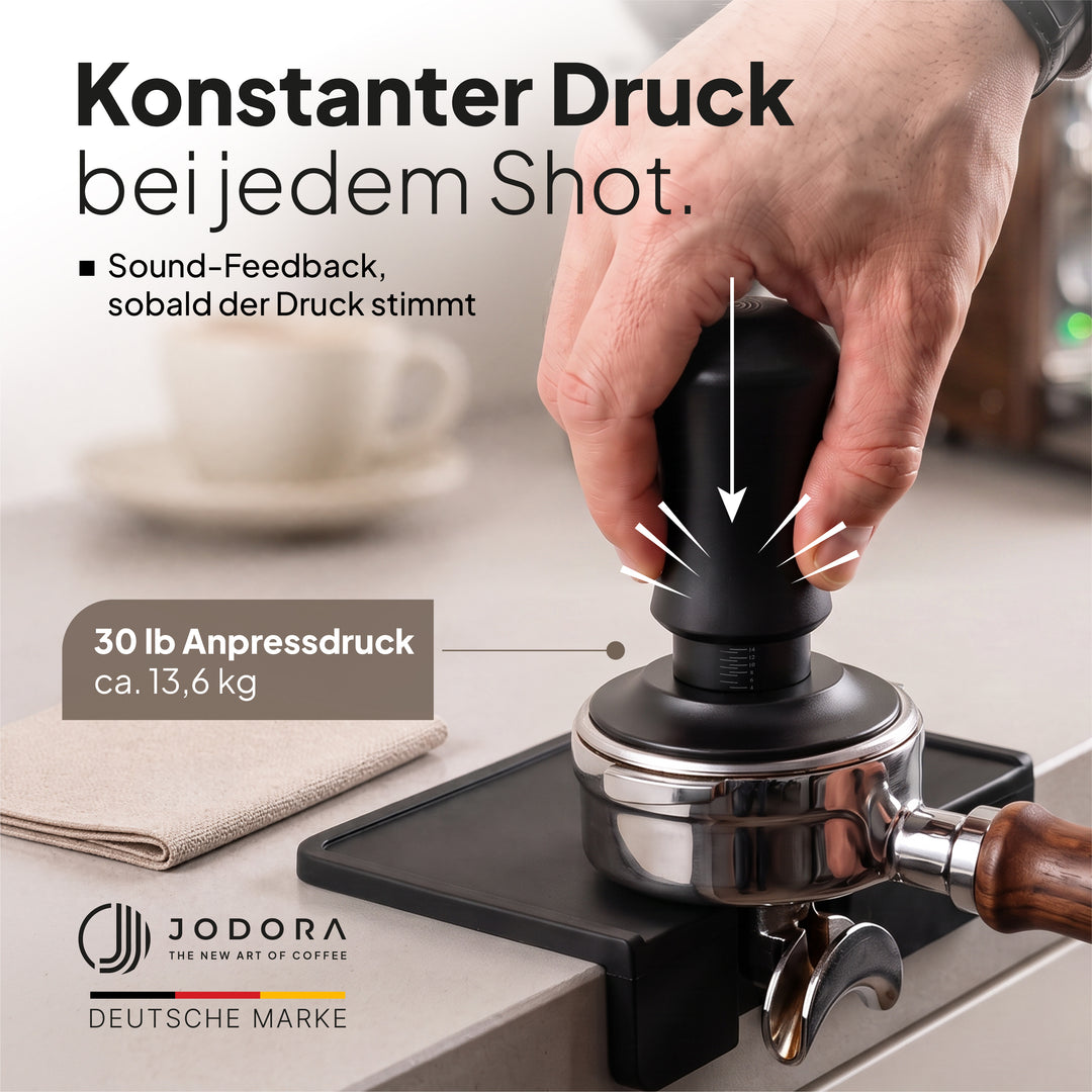 Tamper mit Soundfeedback