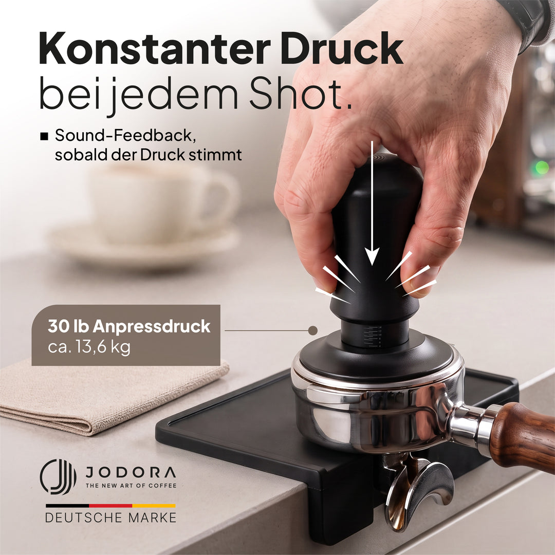 Tamper mit Soundfeedback