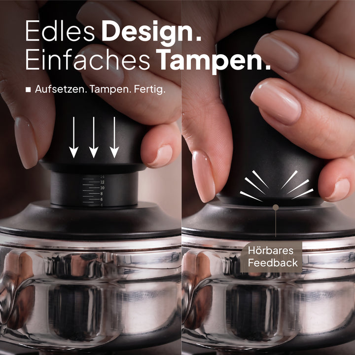Tamper mit Soundfeedback